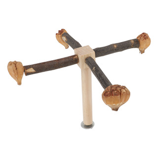 Soporte Interactivo De Madera Para Entrenamiento Giratorio C Soporte Interactivo De Madera Para Entrenamiento Giratorio C