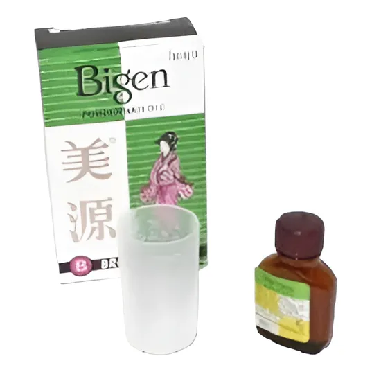 Bigen Pigmento Cabello Cejas..brown Black (marron Oscuro)