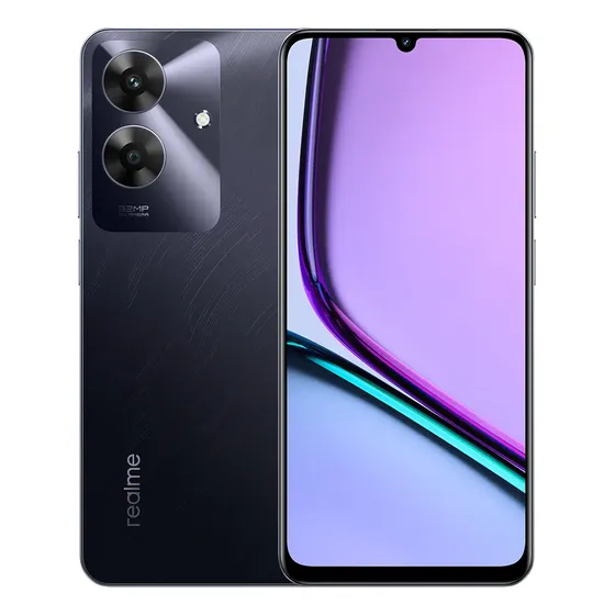Smartphone Realme Note 60s Dual Sim 128 Gb 4Gb Ram Preto