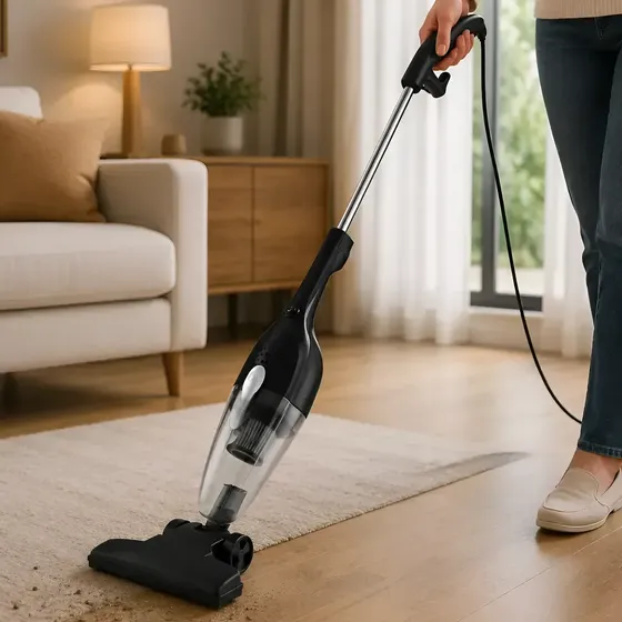 Aspirador De Pó Elétrico 2 Em 1 Com Fio Portátil Vertical