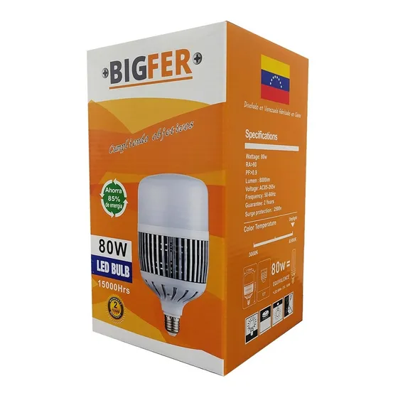 Bombillo Led 80w Bigfer Premium 