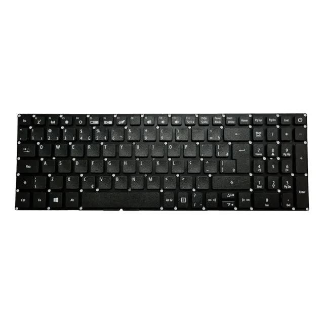 Teclado portátil Acer Aspire 3 A315-53-348w Standard Br, color negro
