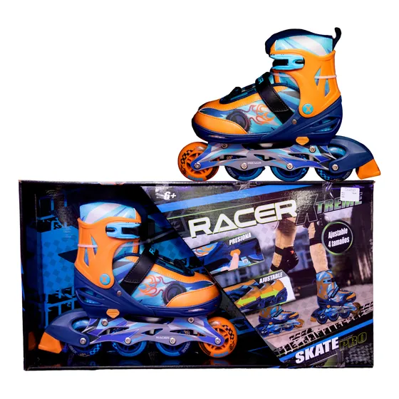 Patines Lineales Racer-xtreme Ajustables Del 35-38
