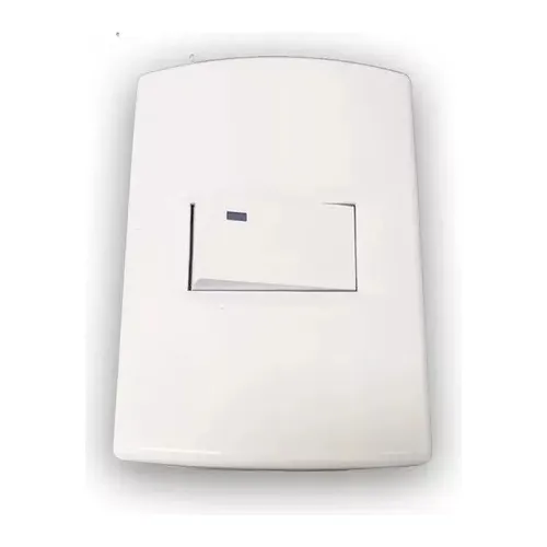 Plaqueta Sica Armada Blanca Con 1 Llave Bipolar Casa Korman