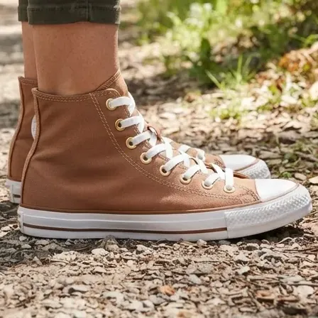Tênis Converse Feminino Taylor Ct3037 Longo T Cogumelo/amendoa/cogumelo Liso 37 Br