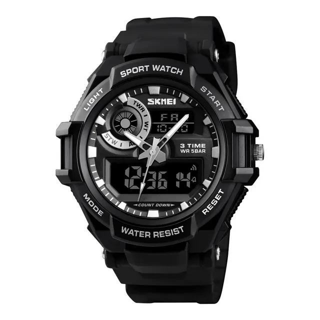 Reloj Deportivo Analógico Digital  Skmei 1357 Negro -blanco 
