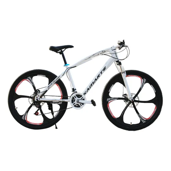 Bicicleta Aro 26 Freio Disco Bike 21v Leopard Wct Fitness Cor Branco