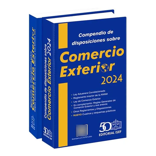 Compendio De Comercio Exterior Económico Y Complemento 2024, De Ediciones Fiscales Isef., Vol. 1. Editorial Isef, Tapa Pasta Blanda, Edición 1 En Español, 2024