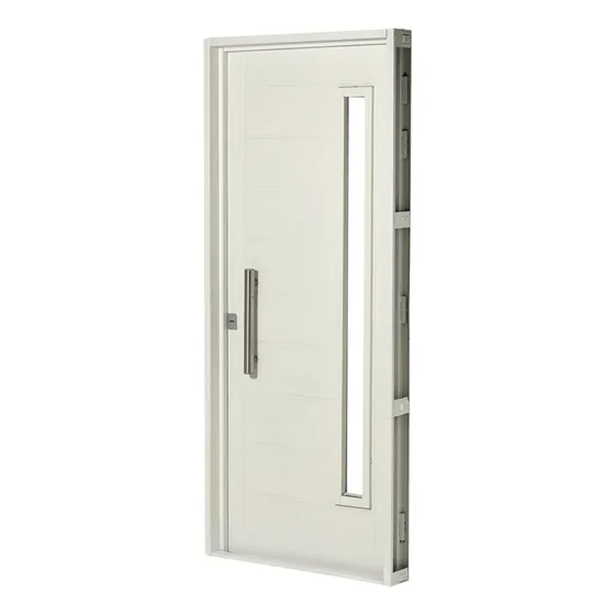 Puerta Exterior Con Postigo Lateral Interno Doble Chapa Iny