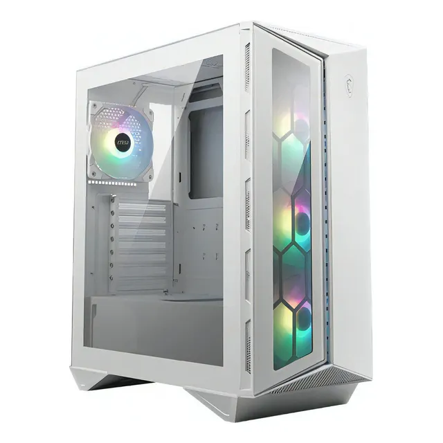 Gabinete Torre Media Msi Mpg Gungnir 110r White Color Blanco