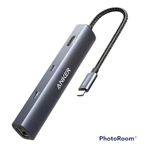 Anker Hub Usb C Adaptador Usb Tipo C 6 Portas Rede Hdmi