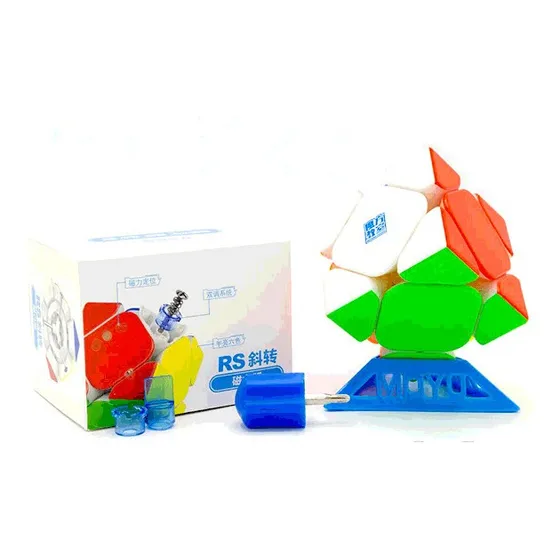 Cubo Moyu Skewb Rs Magnético Color De La Estructura Stickerless
