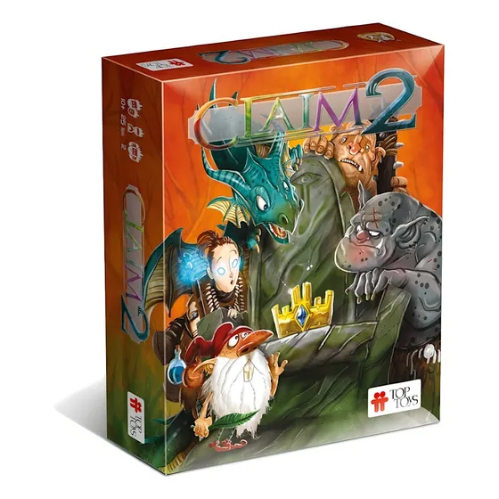 Juego De Mesa Claim 2 A Rey Muerto Rey Puesto Top Toys Lelab