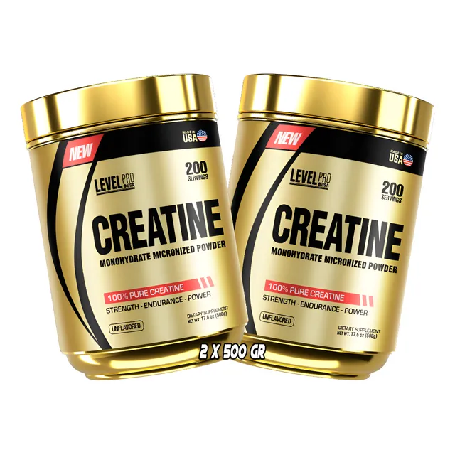 Creatina Creapure 1 Kg - Level Pro / ¡envío Gratis!