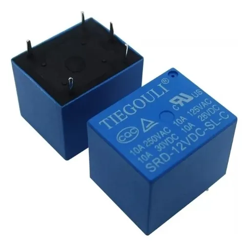 Relé Relay 10a Bobina 12v