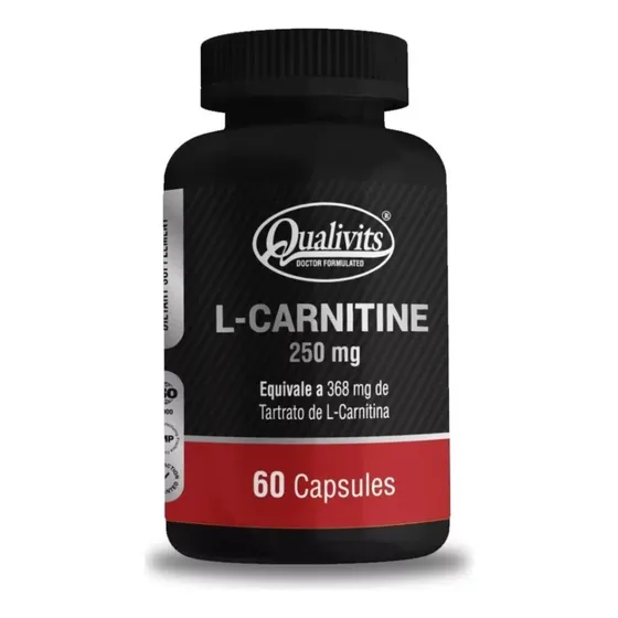 L Carnitine 250 Mg Qualivits X 60 Cápsulas Sabor Sin sabor Ftw Sports Nutrition