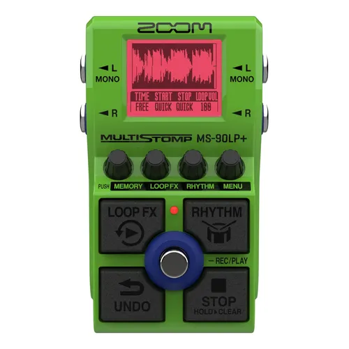 Zoom Ms-60b+ Multistomp Bass Efeitos Pedal Com 95+ Efeitos C