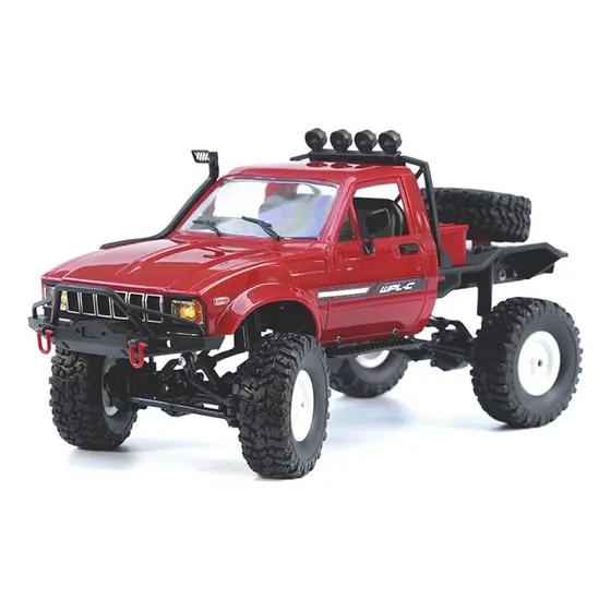 Wpl C14 1:16 2.4g 4x4 Crawler Auto Control Remoto Hobby Rc Rojo Crawler