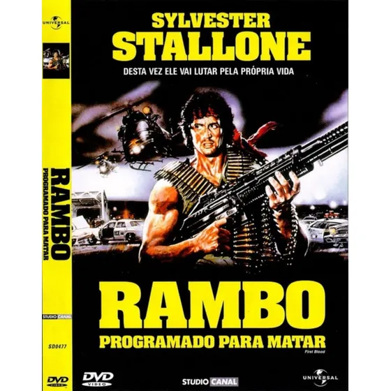 Dvd Filme: Rambo - Programado Para Matar (1982) Dub E Leg