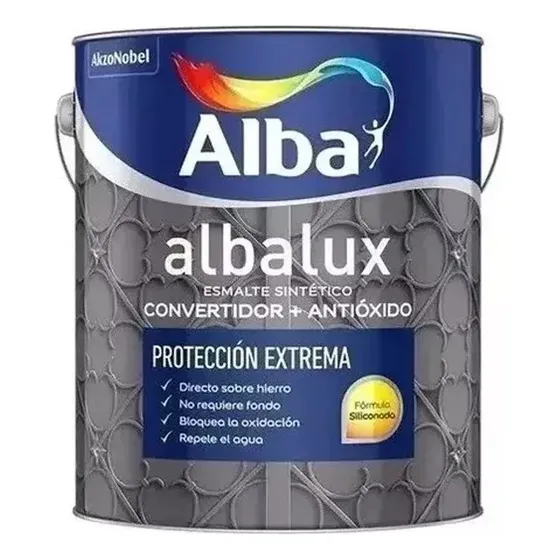 Albalux 2 En 1 Esmalte Martillado Alba X 4 L