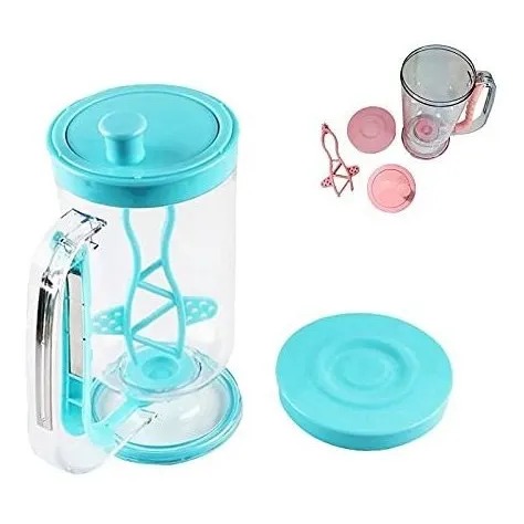 Pancake Batter Dispenser, 2 En 1 Batter Blend Mixer 6ccrn