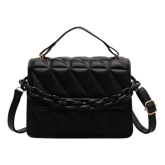 Mini Bag Cartera Bandolera Con Correa Importada Gruesa