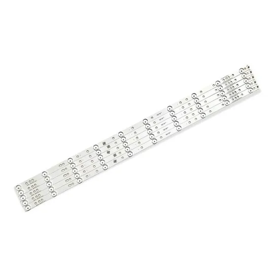 Kit C/5 Barras De Led Para Tv 43pfg5000 43pfg5100 Le43d1452