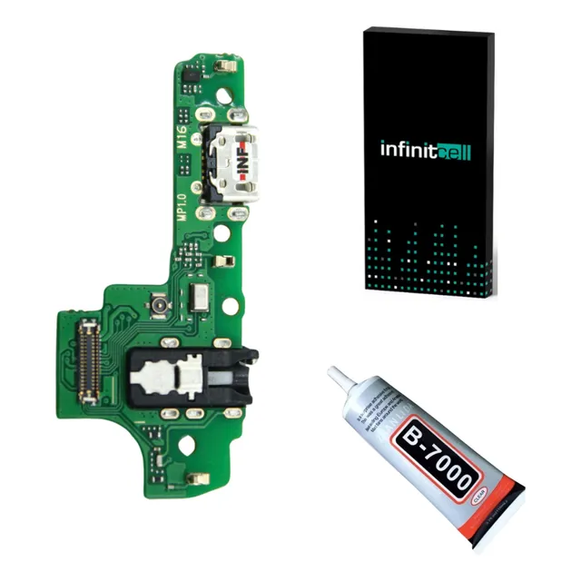 Placa De Carga Para Samsung A10s A107 M16 + Pegamento