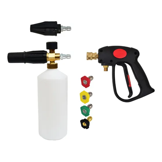 Pistola Corta + Foam Lance +picos Hidrolavadora Bta D.paggio