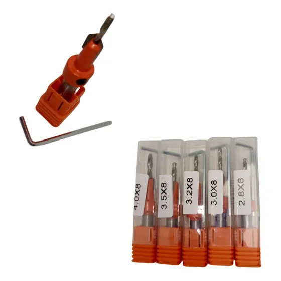 Set De 5 Brocas Avellanadoras Para Carpintería Maquinaria