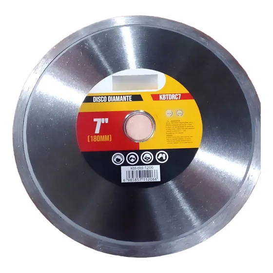 Disco Corte Diamante 7 Pulgada Rin Continuo Porcelanato