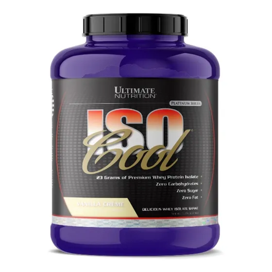 Iso Cool 5lb Ultimate Cero Carbohidratos Isolate Vanilla