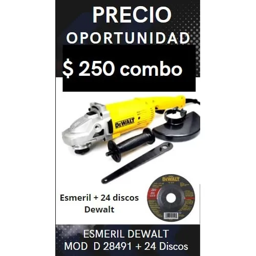 Esmeril Dewalt D28491 Heavy Duty Buen Precio