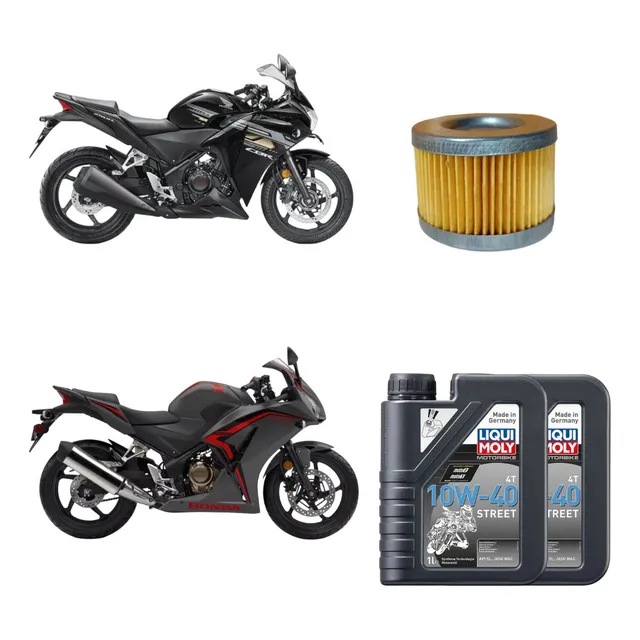 Kit Mantención Honda  Cbr 250/ Cbr 300 Liqui Moly 10w-40