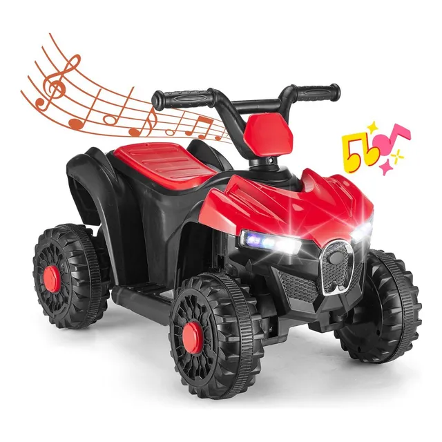 Infantil Cuatrimoto Para Niños Moto Electrica Con Luz Led