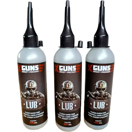 Óleo De Silicone Para Arma De Airsoft Kit 3 Pçs