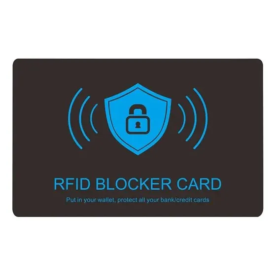 Tarjeta Protector Bloqueador Anti Robo Credito Debito Rfid