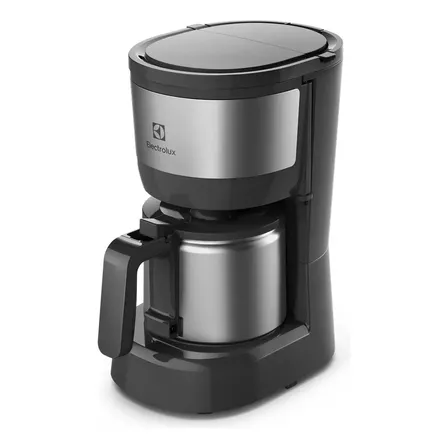 Cafeteira Elétrica Electrolux Efficient com Jarra de aço Inox 15 xicaras 600ml ECM12