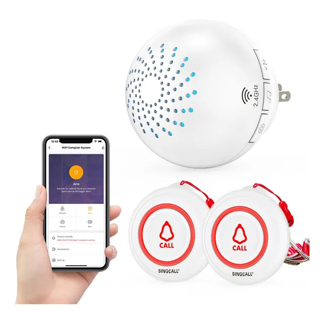 Sistema Inalámbrico De Emergencia Para Cuidadores Con Sos