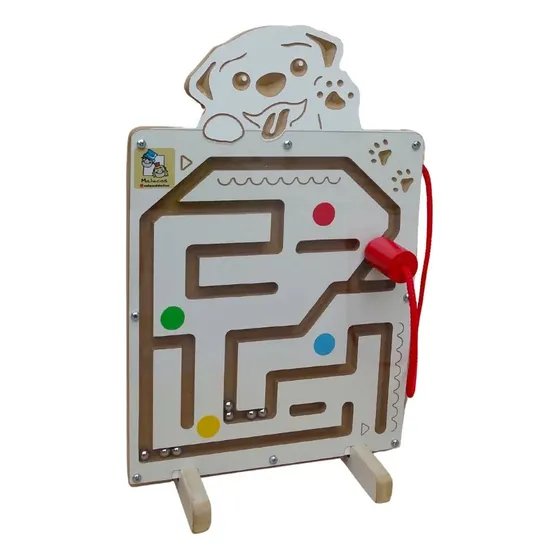 Juego Imantado De Madera Bolitas Animalitos 1062 Malucos