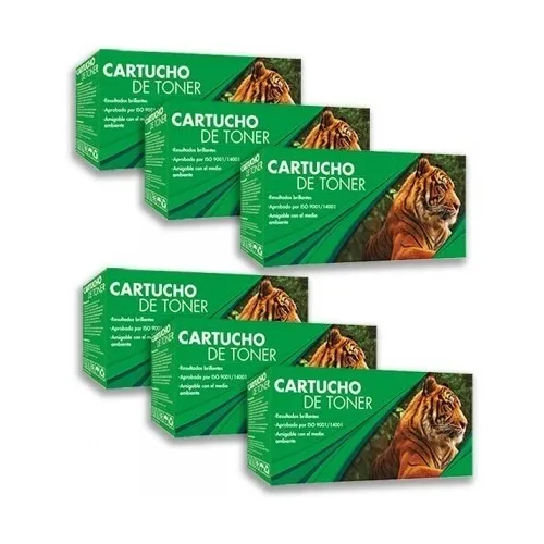 Pack 6 Toner 85a Ce285a Compatible 85a 35a 36a 1102w