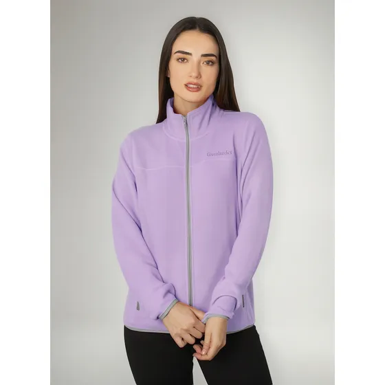 Chamarra Mujer Fce7597 Sudadera Ecofleece Ligero Greenlander