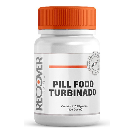Pill Food Turbinado 120 Cápsulas - Suplemento Capilar Pill Food Turbinado 120 Cápsulas - Suplemento Capilar