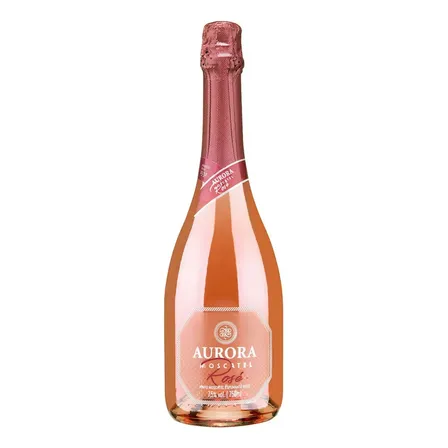 Espumante Brasileiro Rosé Aurora Moscatel Garrafa 750ml