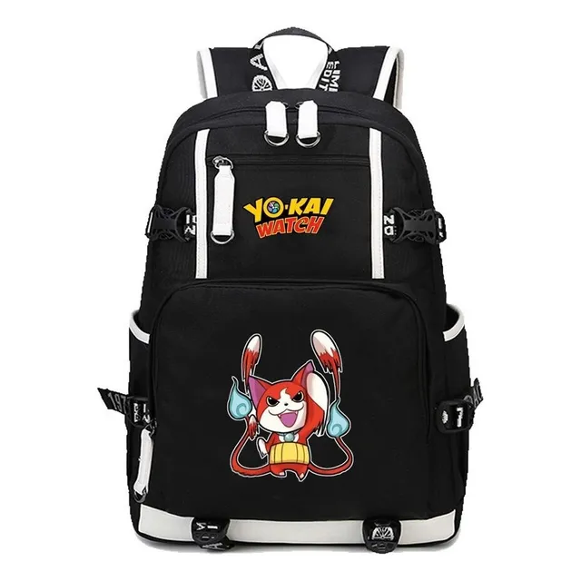 Jogo Yo-kai Watch Mochila Escolar Para Meninos E Meninas