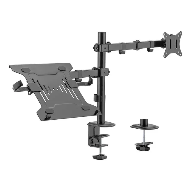 Brazo Monitor Y Portatil - Soporte Monitor Y Laptop Siilla