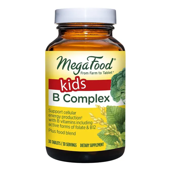 Suplemento Megafood Kids B Complex 30 Comprimidos