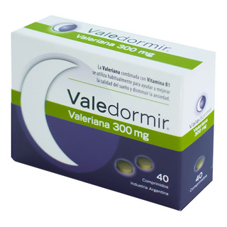 Valedormir Valeriana Sedante Natural Mejora Sueño X 40 Comp Sabor Sin Sabor Valedormir Valeriana Sedante Natural Mejora Sueño X 40 Comp Sabor Sin Sabor