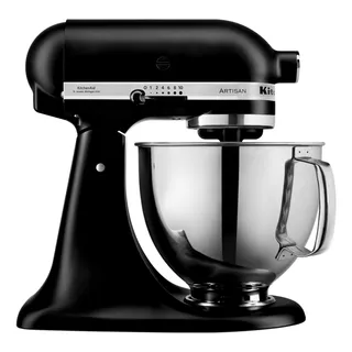 Batedeira Stand Mixer Matte Black 127v Kitchenaid Preto Batedeira Stand Mixer Matte Black 127v Kitchenaid Preto