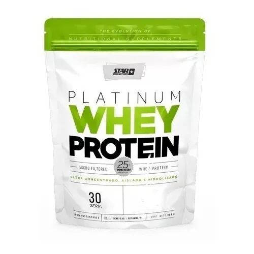 Whey Protein 2lb Doypack Star - V/ Sabores Fctr X 3 Unidades